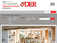 Tablet Screenshot of derprop.com